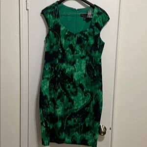 Beautiful green and black dress